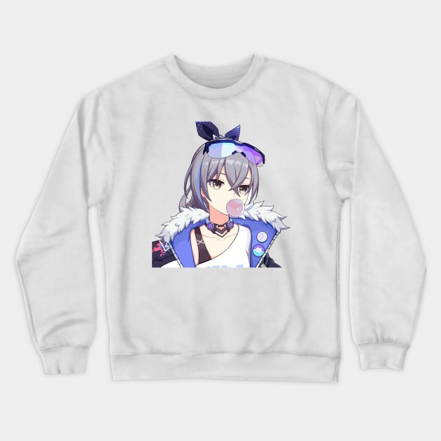 Silver Wolf Honkai Star Rail Crewneck Sweatshirt by abdul rahim